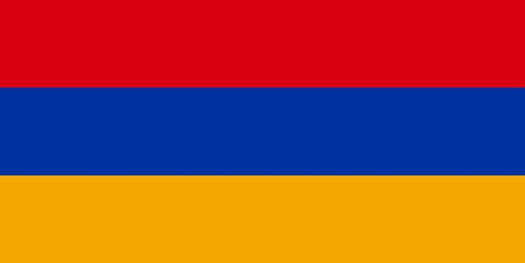 Armenien - Fahnen Aufkleber 5-60cm wetterfest ES-FL-ARM