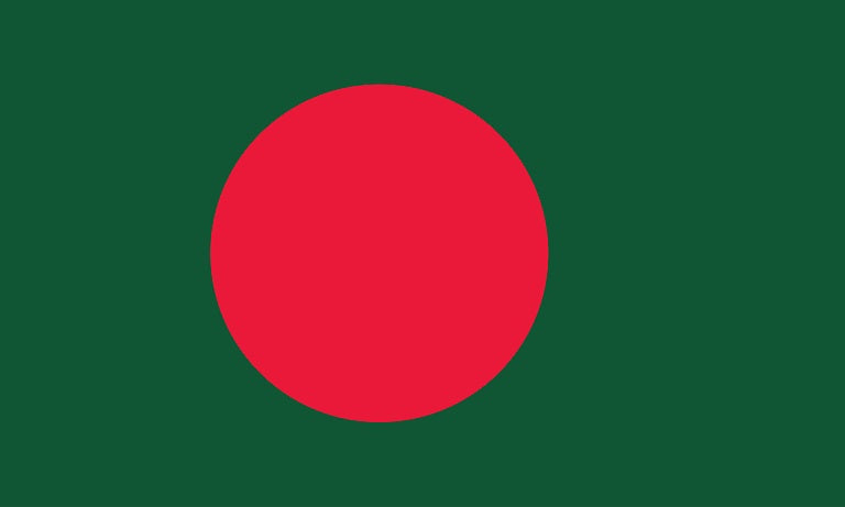 Bangladesch - Fahnen Aufkleber 5-60cm wetterfest ES-FL-BGD