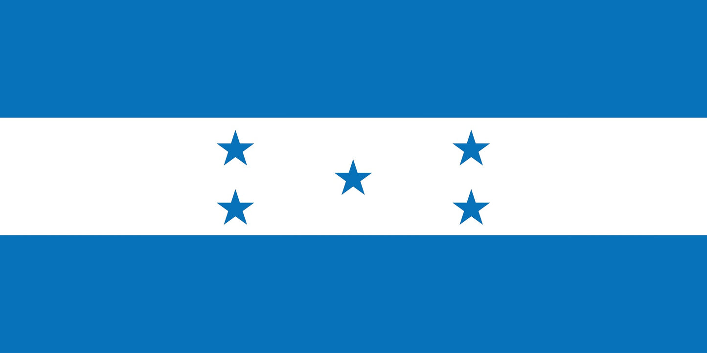 Honduras - Fahnen Aufkleber 5-60cm wetterfest ES-FL-HON