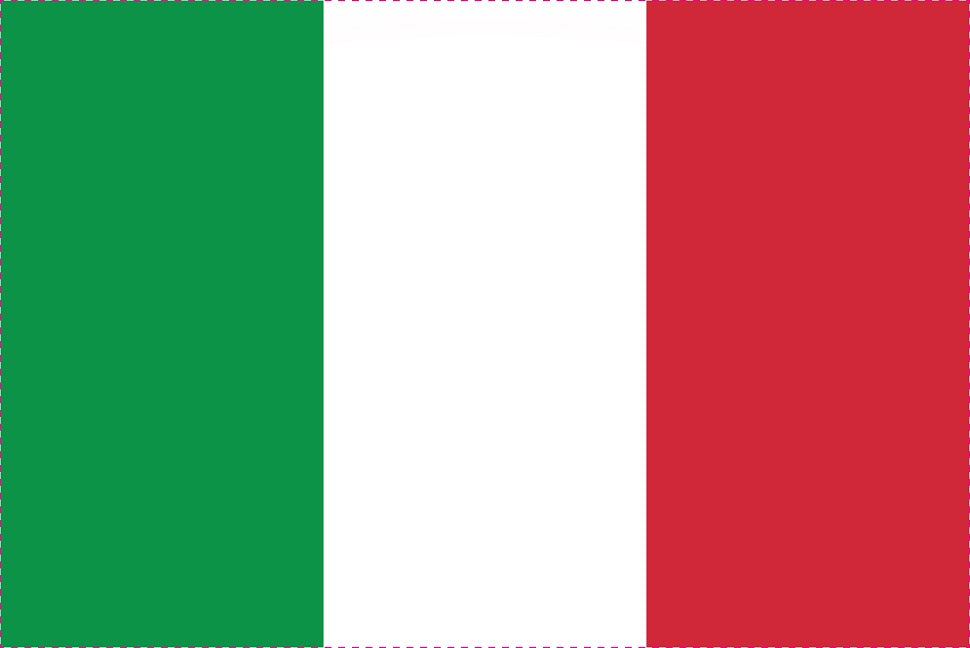 Italien Flaggen-Fahnen Aufkleber 5-60cm wetterfest ES-FL-ITL