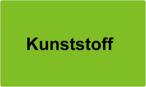 1000 Mülltrennungsaufkleber "Kunststoff" aus Papier ES-GRPWA170