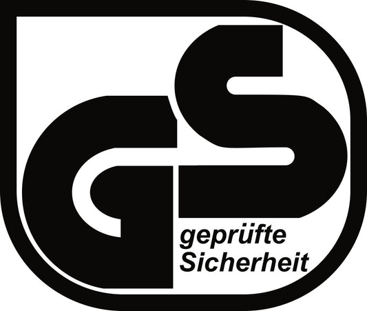 100x Elektrogeräte-Kennzeichen  "Geprüfte Sicherheit GS" ES-GS-100-0