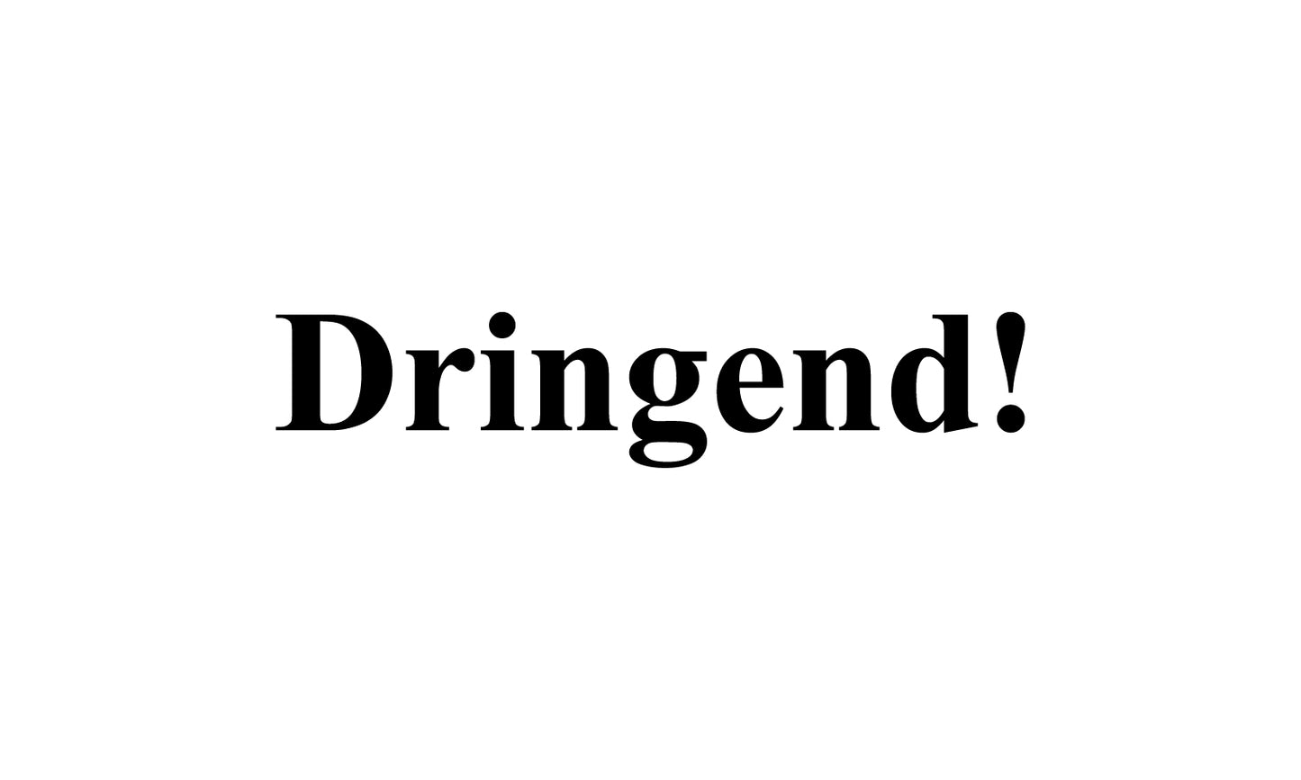1000 Büroorganisation "Dringend!" aus Plastik ES-OFFICE1100-PE