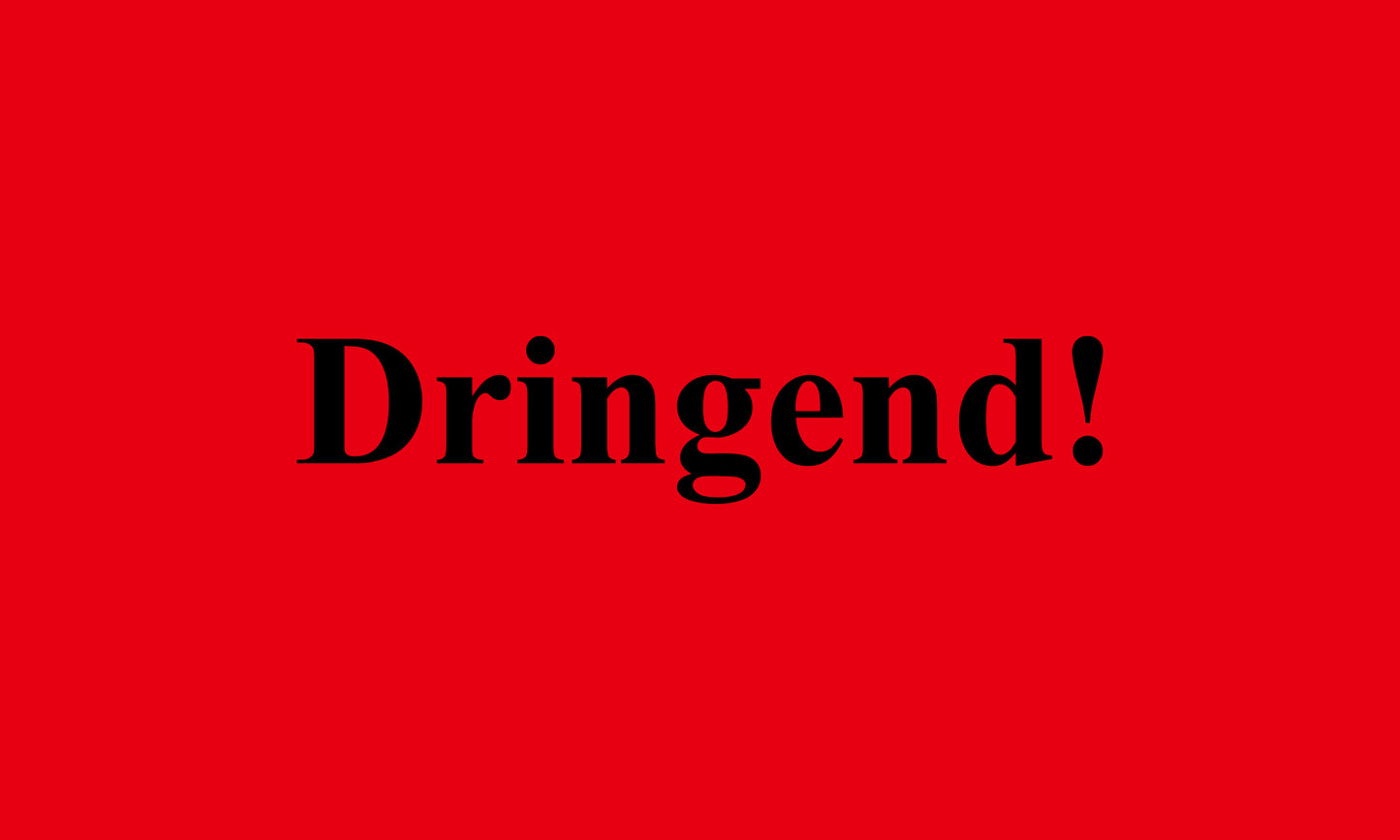 1000 Büroorganisation "Dringend!" aus Plastik ES-OFFICE1100-PE