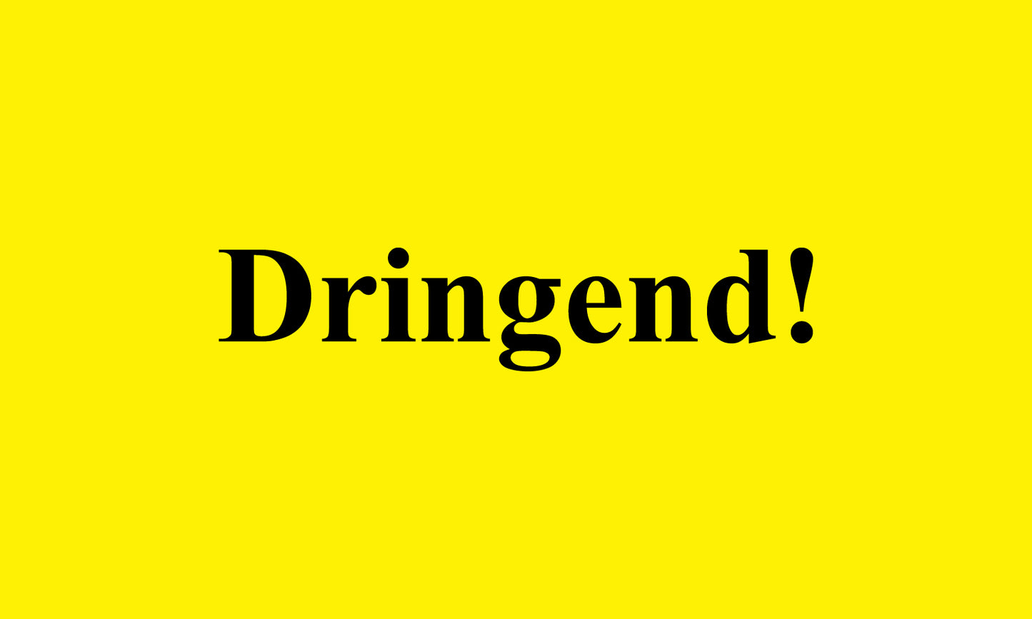 1000 Büroorganisation "Dringend!" aus Plastik ES-OFFICE1100-PE