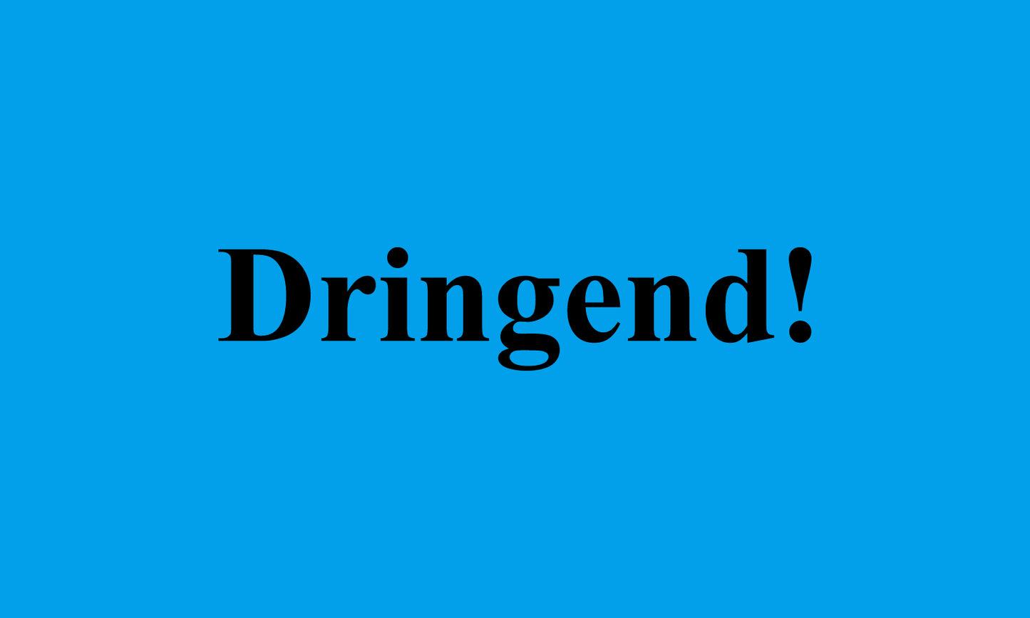 1000 Büroorganisation "Dringend!" aus Plastik ES-OFFICE1100-PE