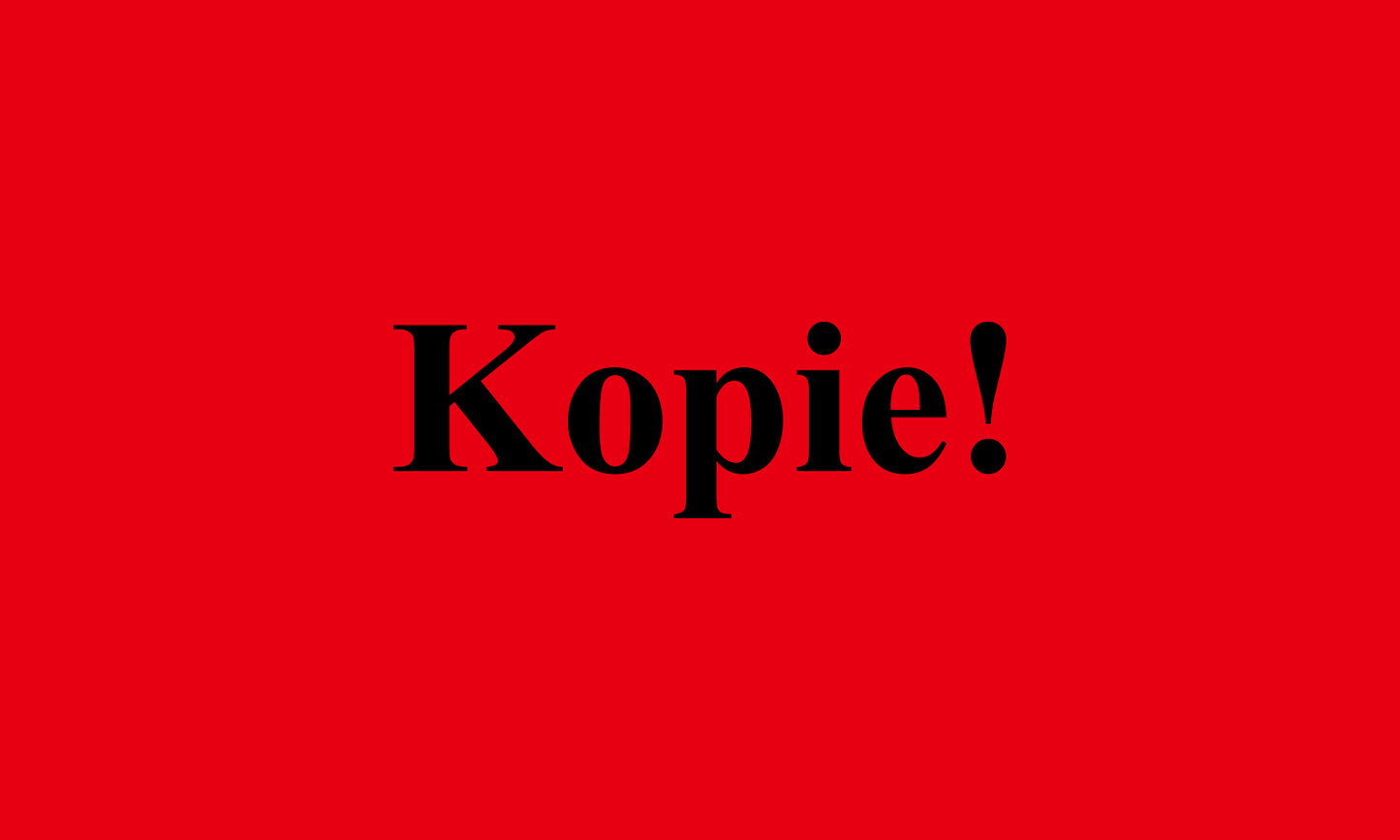 1000 Büroorganisation "Kopie!" aus Plastik ES-OFFICE1200-PE