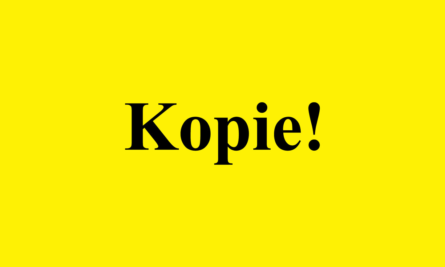 1000 Büroorganisation "Kopie!" aus Plastik ES-OFFICE1200-PE