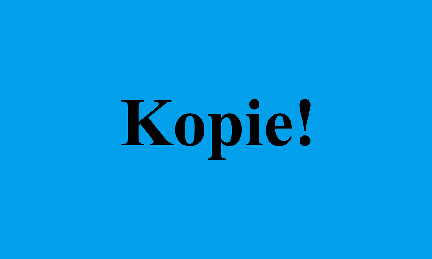 1000 Büroorganisation "Kopie!" aus Plastik ES-OFFICE1200-PE