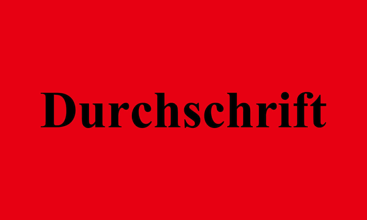 1000 Büroorganisation "Durchschrift" aus Plastik ES-OFFICE1300-PE