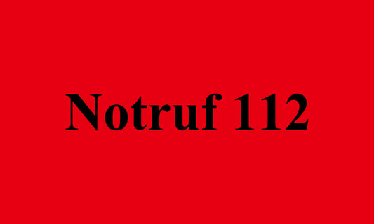 1000 Büroorganisation "Notruf 112" aus Plastik ES-OFFICE2100-PE