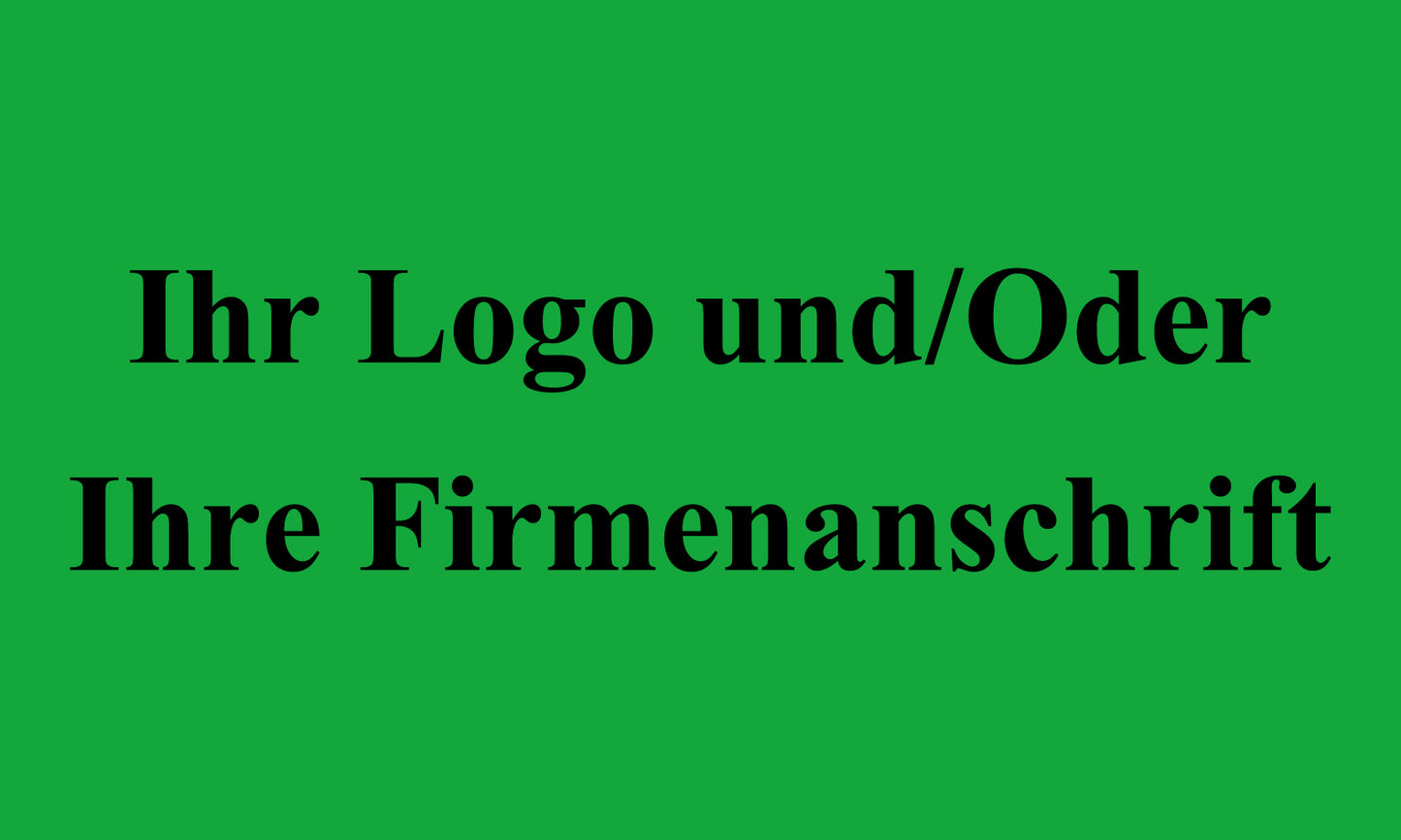 1000 Aufkleber Büroorganisation "Ihre Logo und/oder Ihre Firmenanschrift" aus Papier ES-OFFICE2200-PA