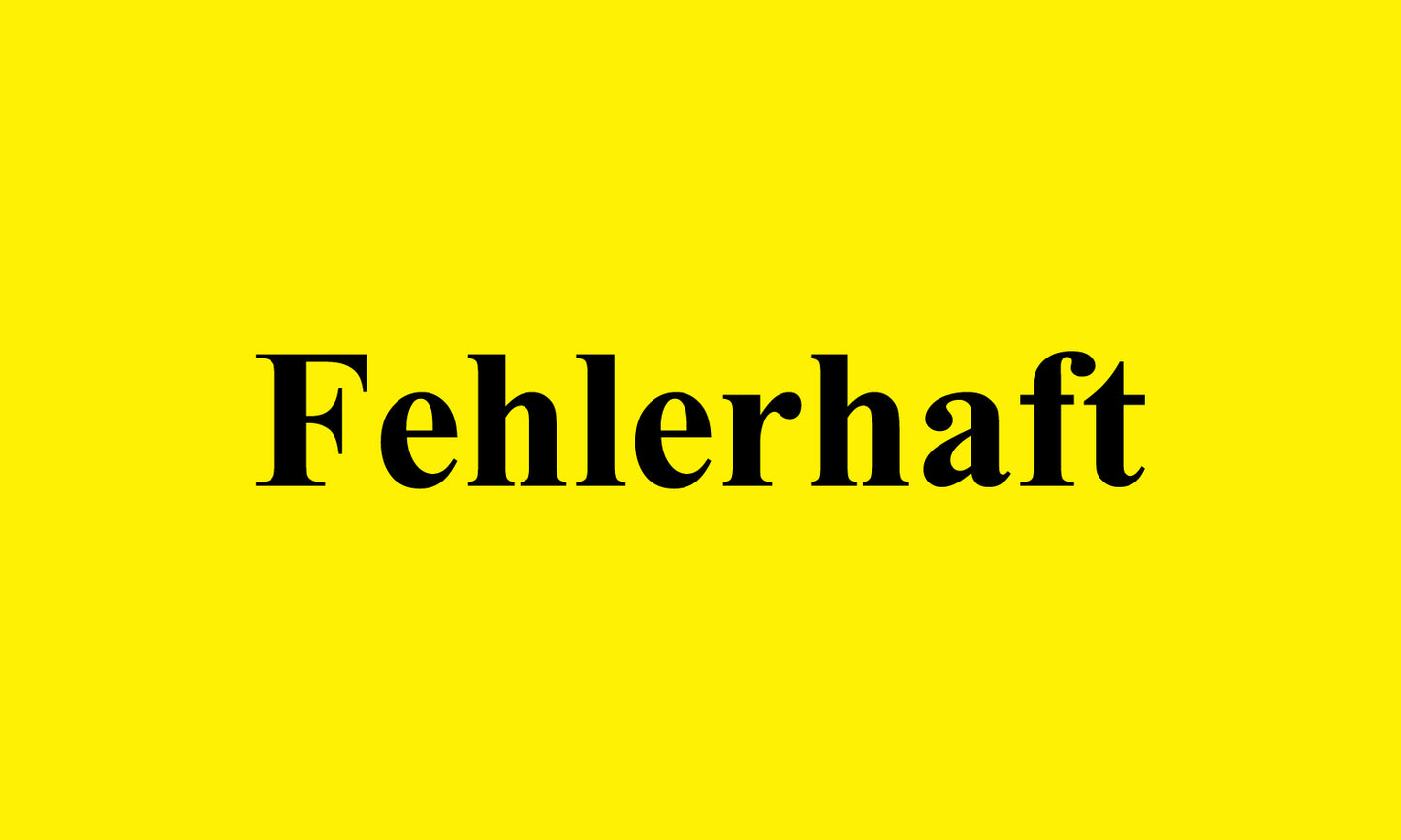 1000 Büroorganisation "Fehlerhaft" aus Plastik ES-OFFICE2600-PE