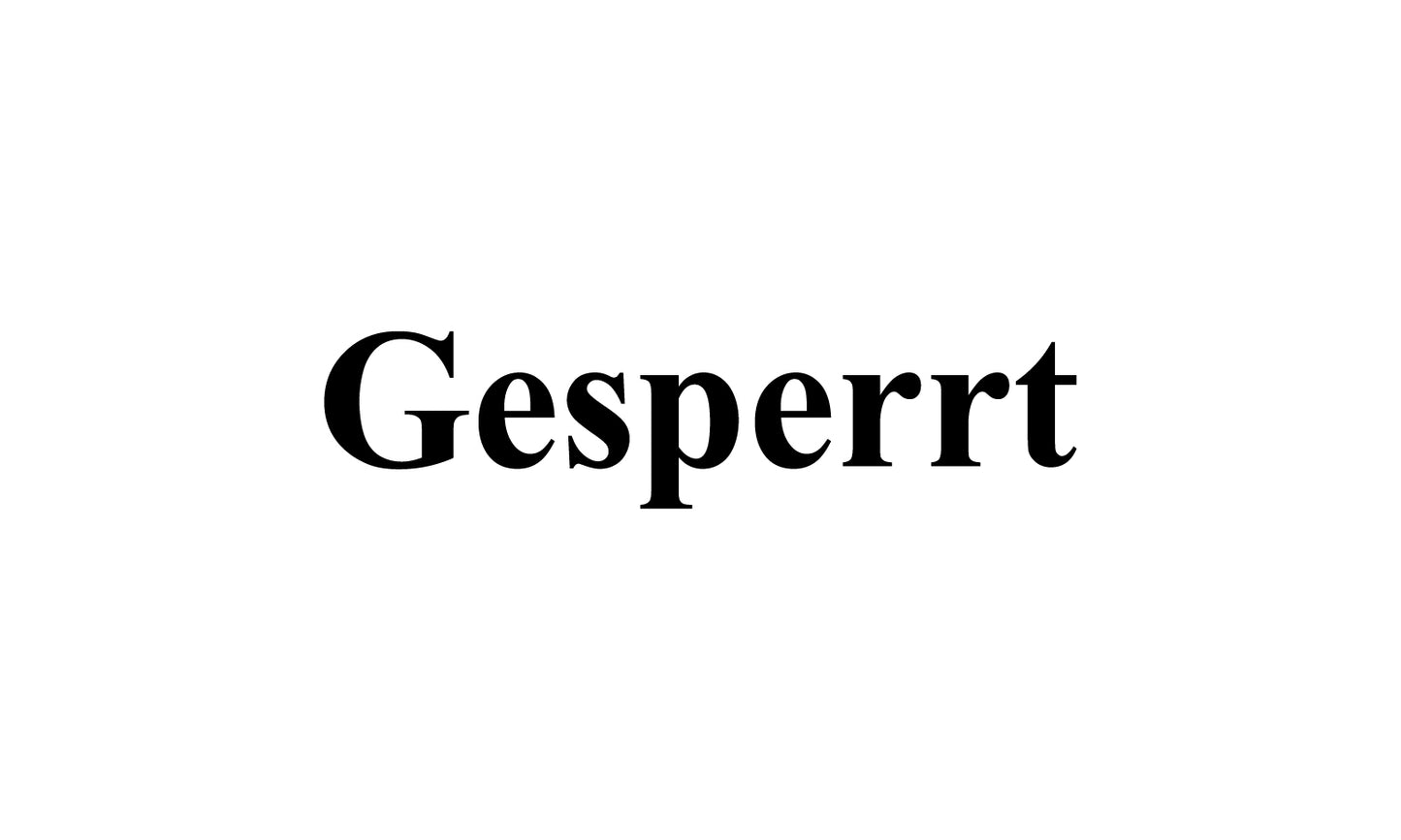 1000 Büroorganisation "Gesperrt" aus Plastik ES-OFFICE2900-PE