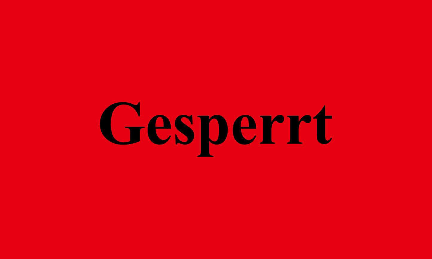 1000 Aufkleber Büroorganisation "Gesperrt" aus Papier ES-OFFICE2800-PA