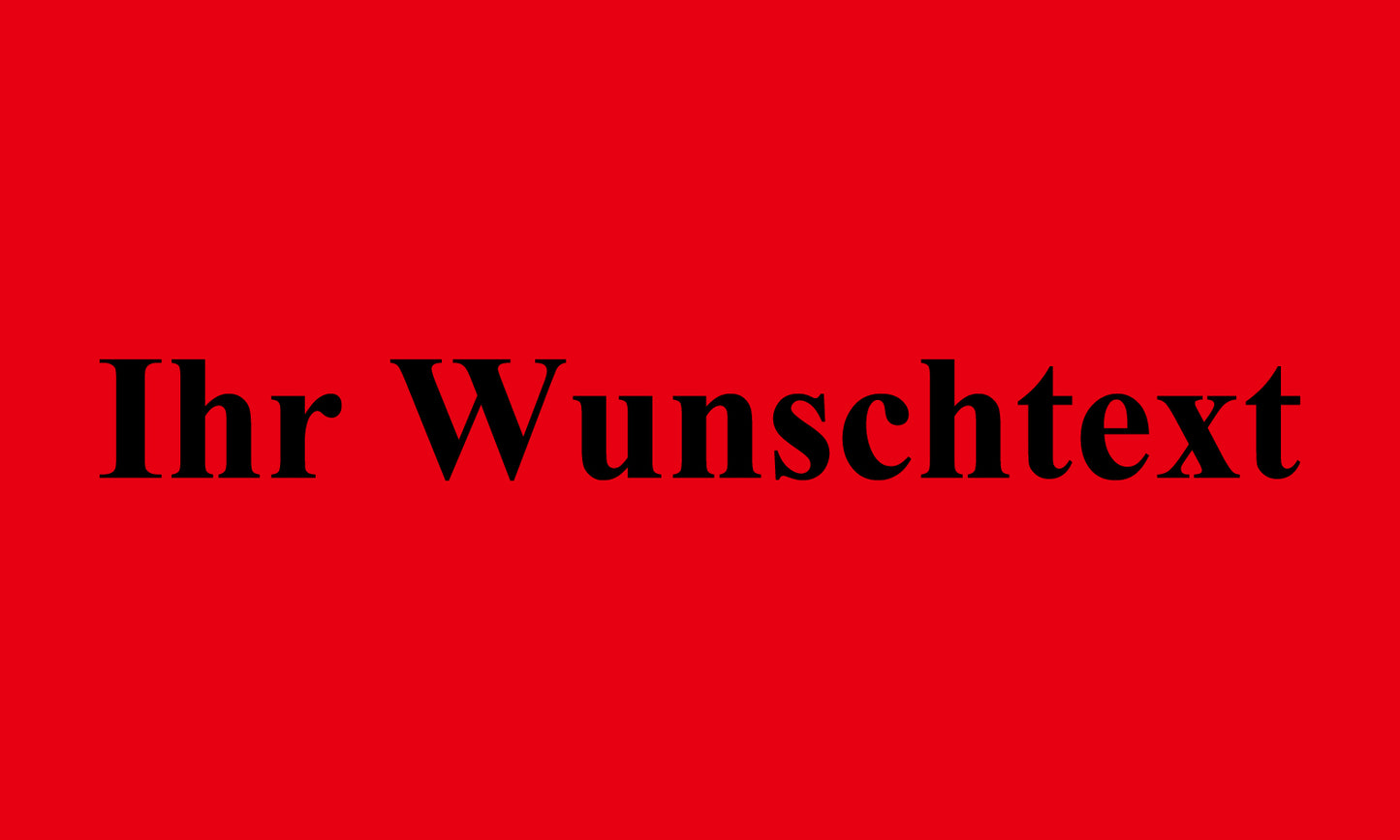 1000 Büroorganisation "Wunschtext" aus Plastik ES-OFFICE3000-PE