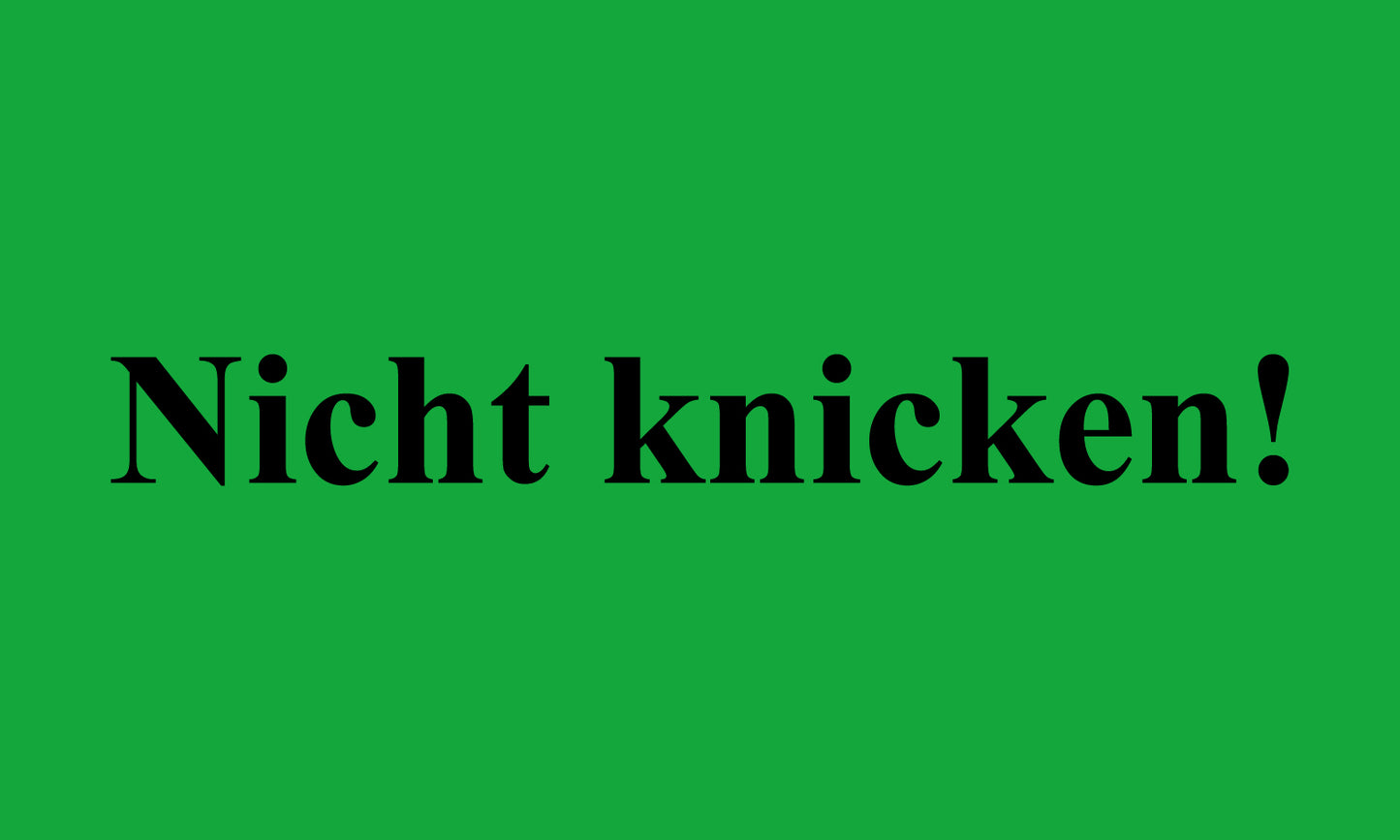 1000 Büroorganisation "Nicht knicken!" aus Plastik ES-OFFICE3100-PE