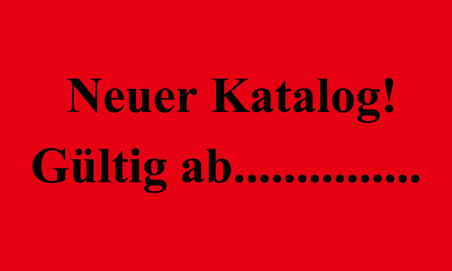 1000 Büroorganisation "Neuer Katalog! Gültig ab ...." aus Plastik ES-OFFICE3200-PE