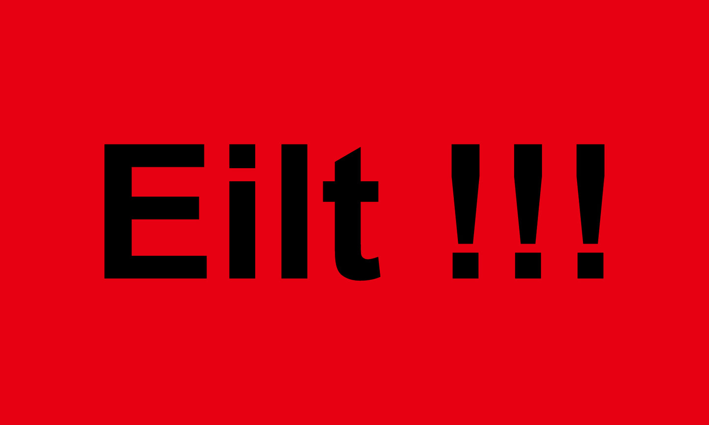 1000 Büroorganisation "Eilt !!!" aus Plastik ES-OFFICE3500-PE