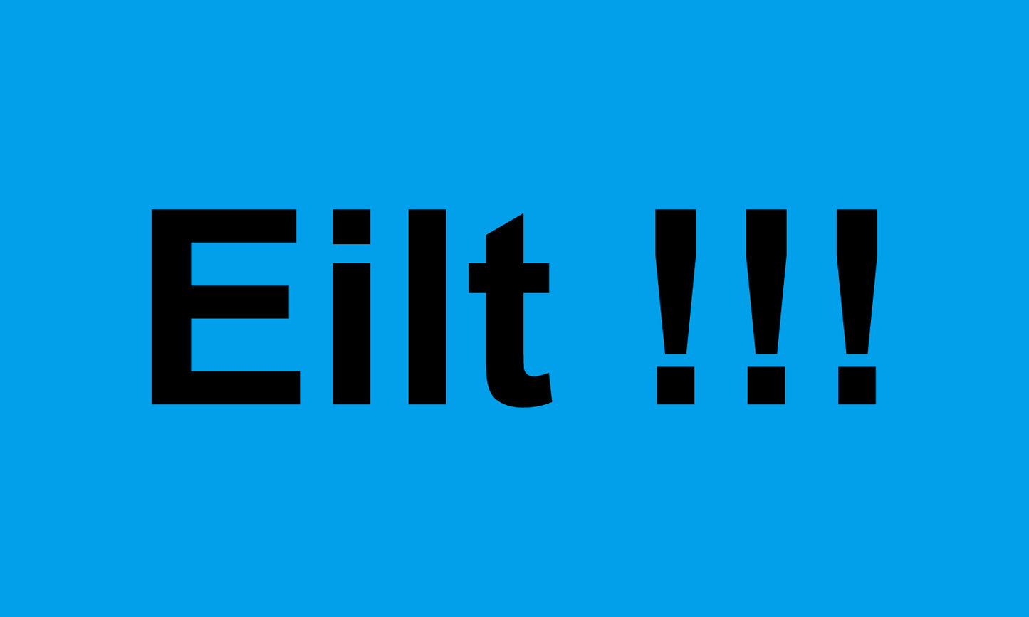 1000 Büroorganisation "Eilt !!!" aus Plastik ES-OFFICE3500-PE
