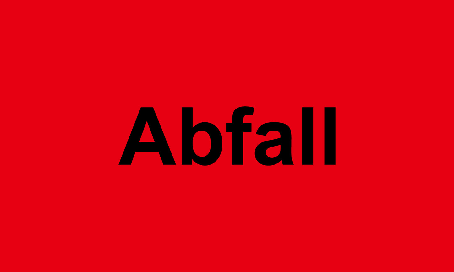 1000 Büroorganisation "Abfall" aus Plastik ES-OFFICE4200-PE