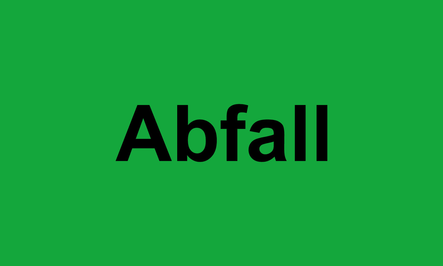 1000 Büroorganisation "Abfall" aus Plastik ES-OFFICE4200-PE