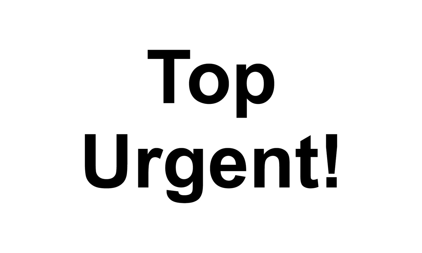 1000 Büroorganisation "Top Urgent!" aus Plastik ES-OFFICE4400-PE