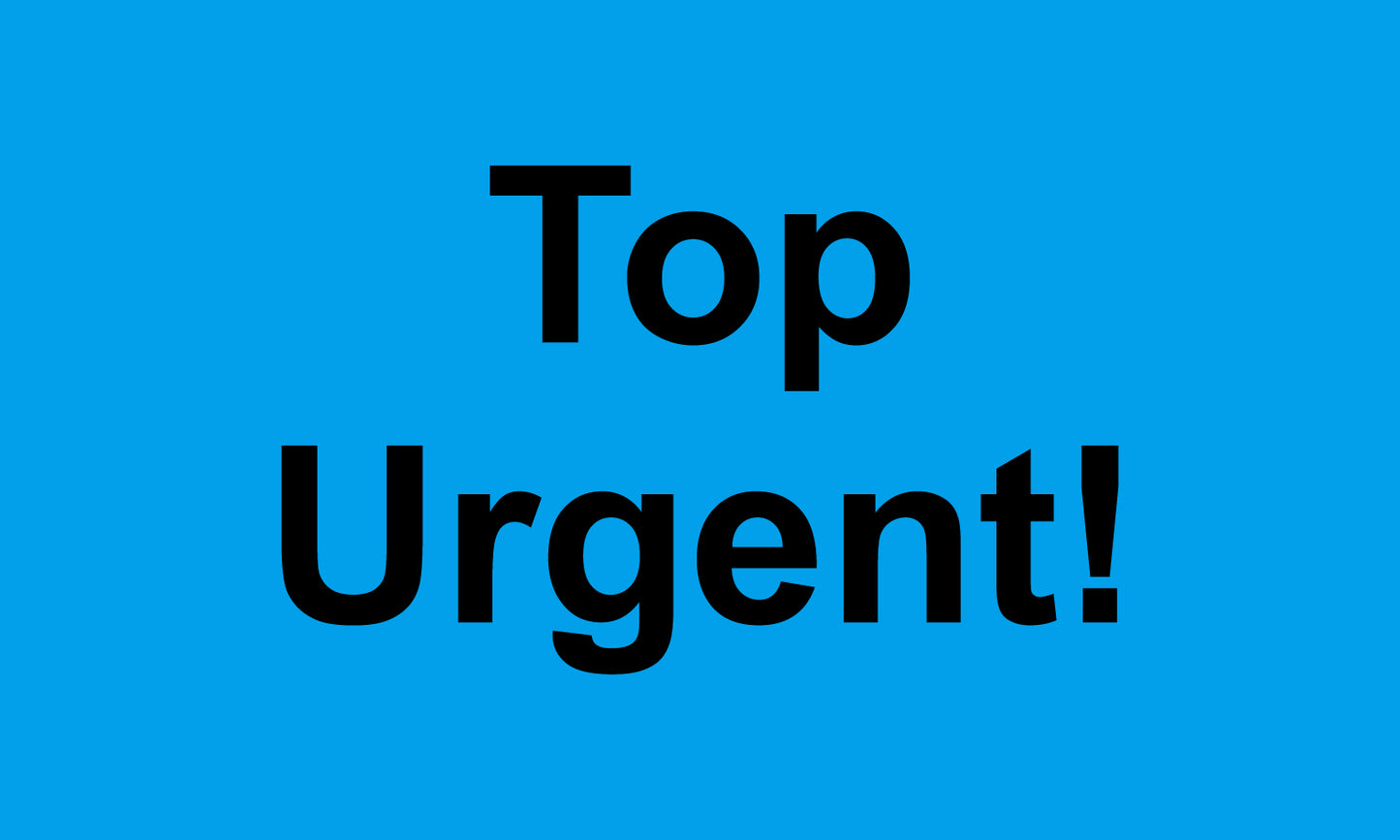 1000 Büroorganisation "Top Urgent!" aus Plastik ES-OFFICE4400-PE