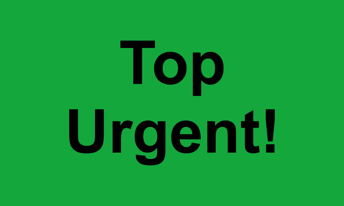 1000 Büroorganisation "Top Urgent!" aus Plastik ES-OFFICE4400-PE