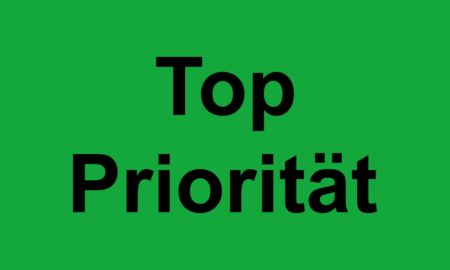 1000 Aufkleber Büroorganisation "Top Priorität" aus Papier ES-OFFICE4600-PA