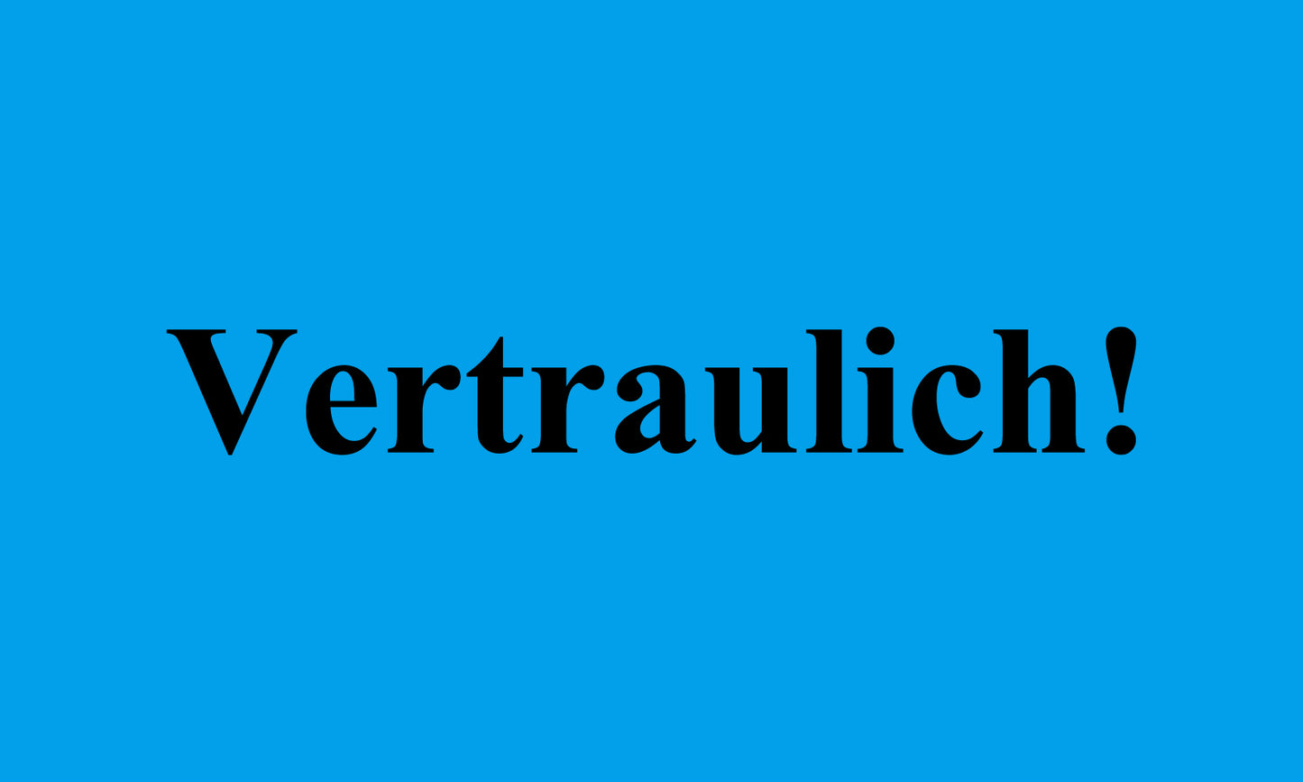 1000 Aufkleber Büroorganisation "Vertraulich" aus Papier ES-OFFICE500-PA