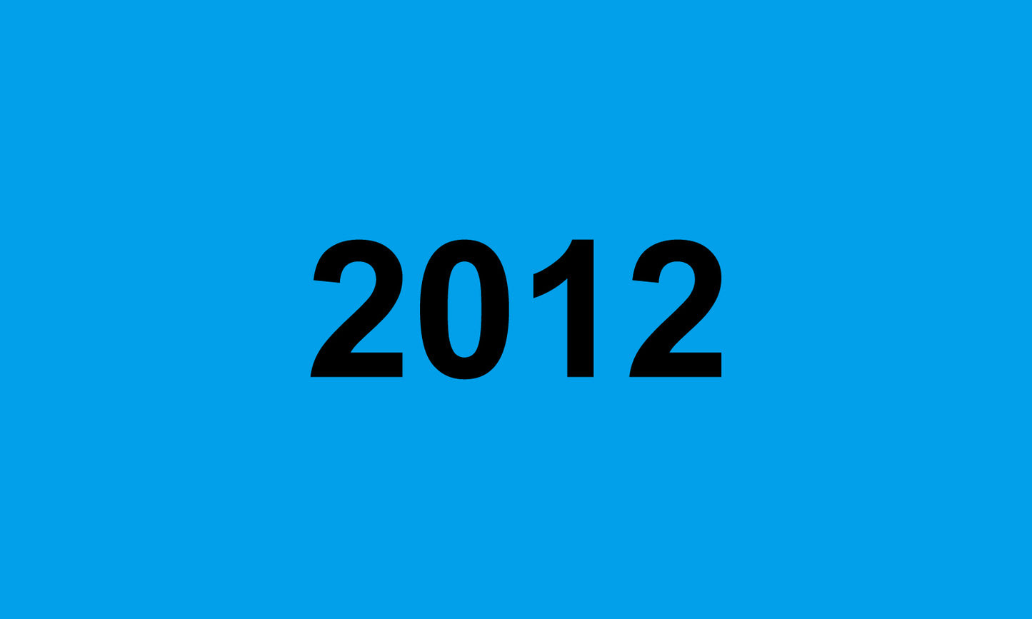 1000 Büroorganisation "2012" aus Plastik ES-OFFICE5300-PE