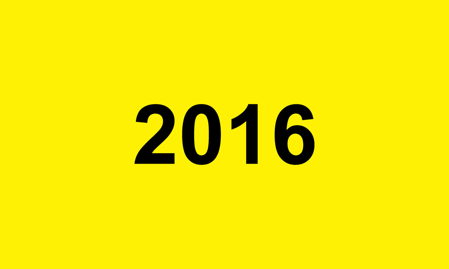 1000 Büroorganisation "2016" aus Plastik ES-OFFICE5700-PE
