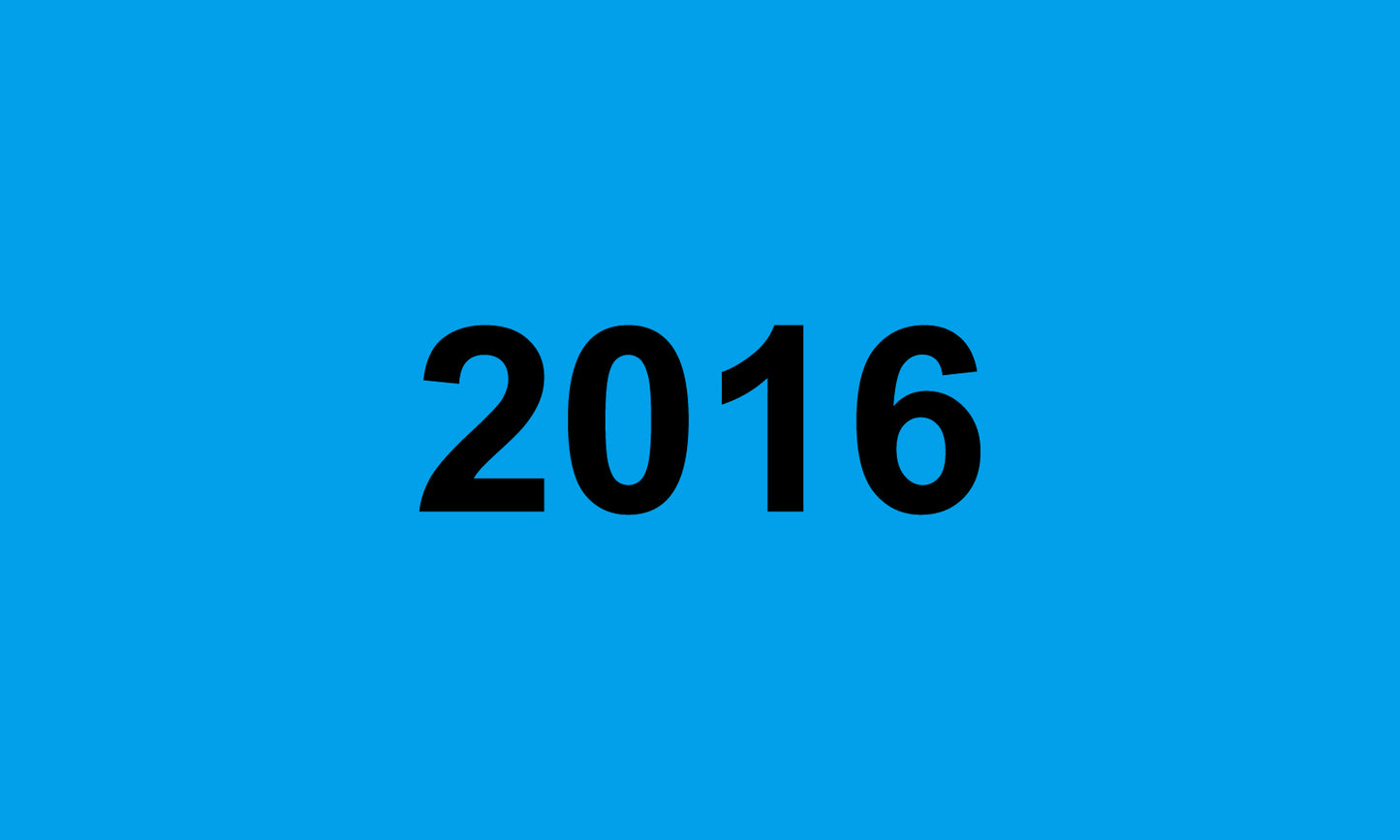 1000 Büroorganisation "2016" aus Plastik ES-OFFICE5700-PE