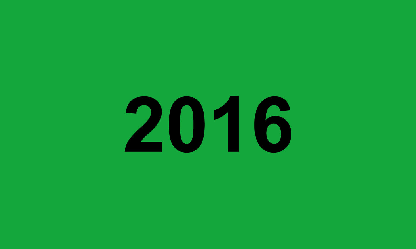 1000 Büroorganisation "2016" aus Plastik ES-OFFICE5700-PE