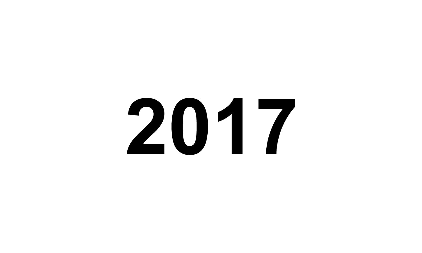 1000 Büroorganisation "2017" aus Plastik ES-OFFICE5800-PE