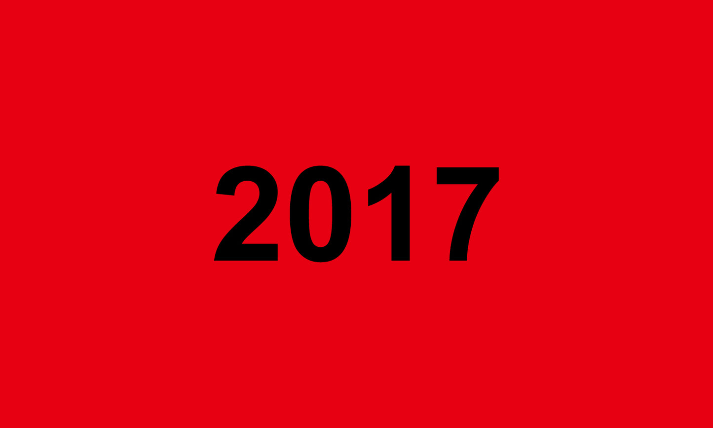1000 Büroorganisation "2017" aus Plastik ES-OFFICE5800-PE