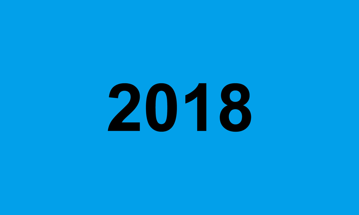 1000 Büroorganisation "2018" aus Plastik ES-OFFICE5900-PE