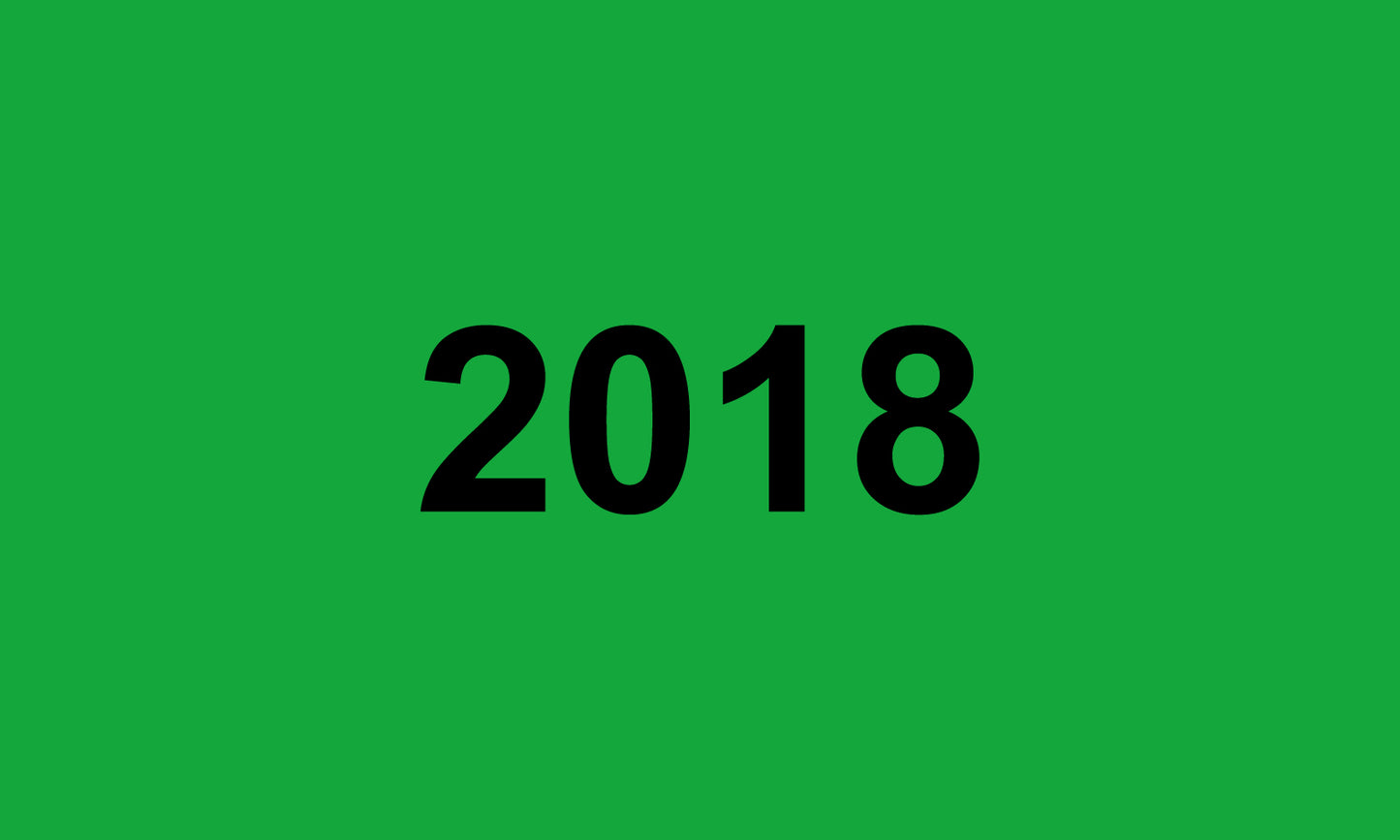 1000 Büroorganisation "2018" aus Plastik ES-OFFICE5900-PE