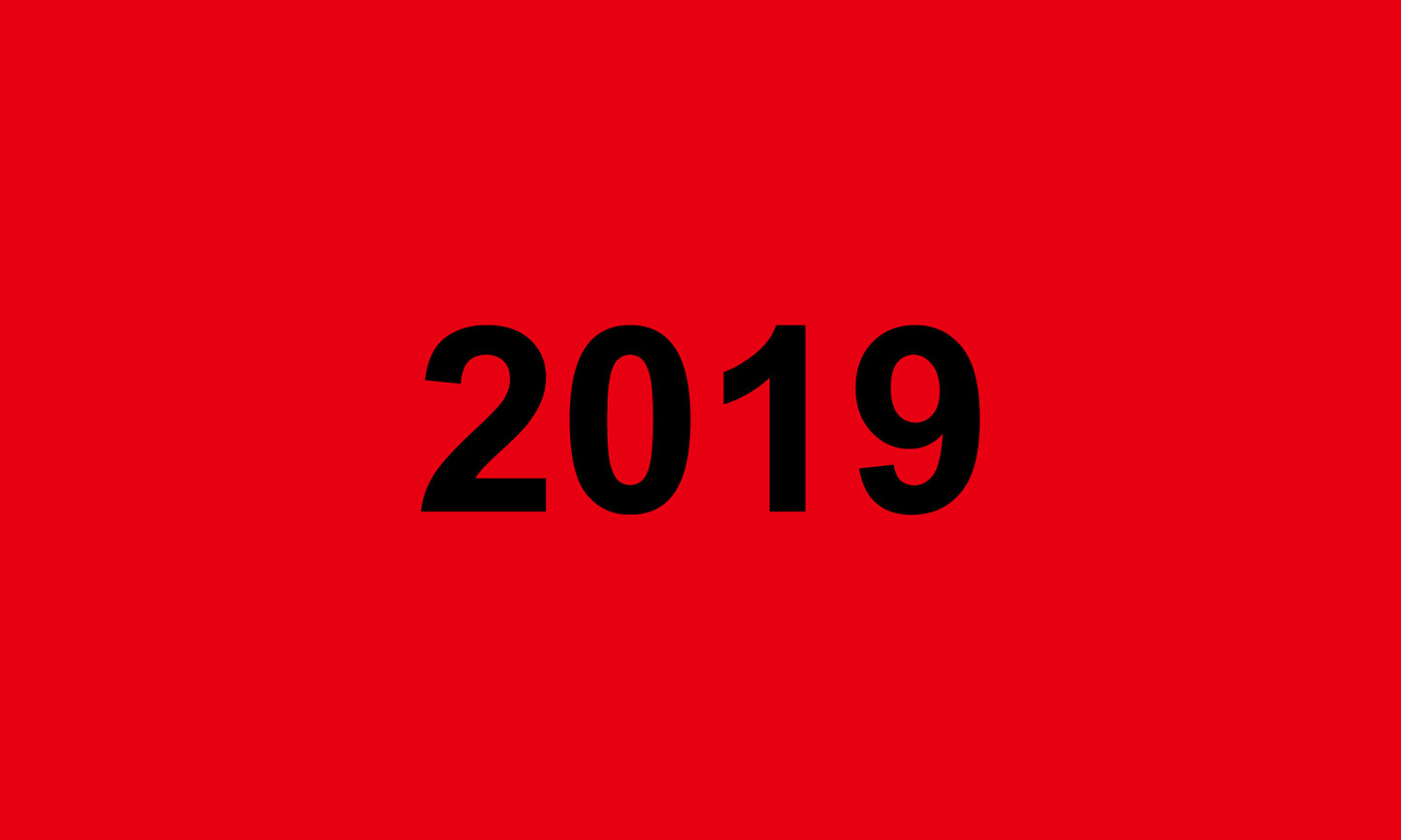 1000 Büroorganisation "2019" aus Plastik ES-OFFICE6000-PE