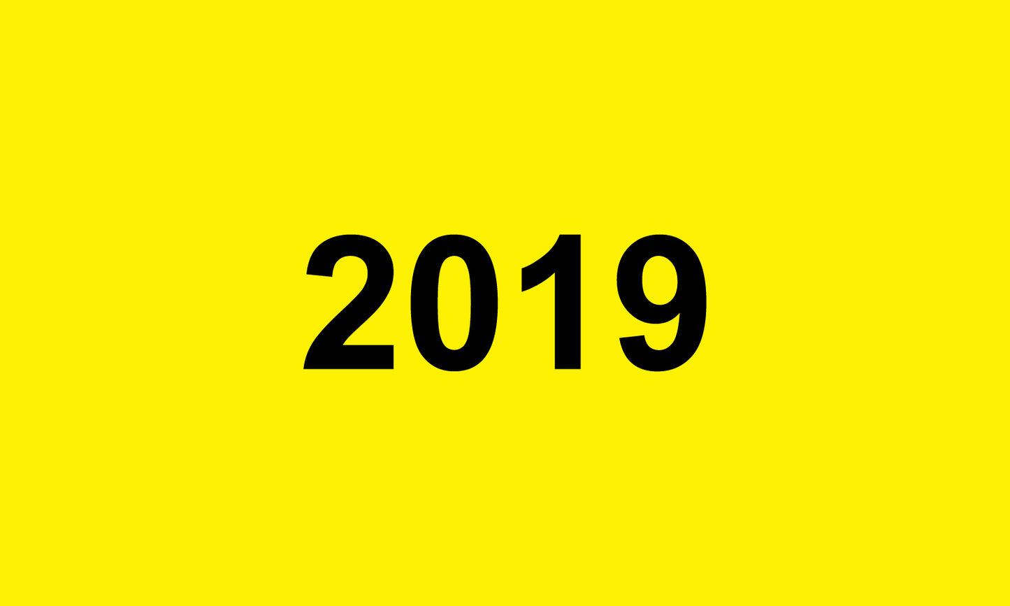 1000 Büroorganisation "2019" aus Plastik ES-OFFICE6000-PE