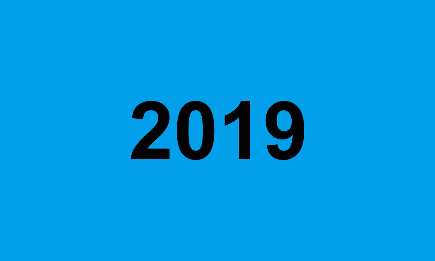 1000 Büroorganisation "2019" aus Plastik ES-OFFICE6000-PE