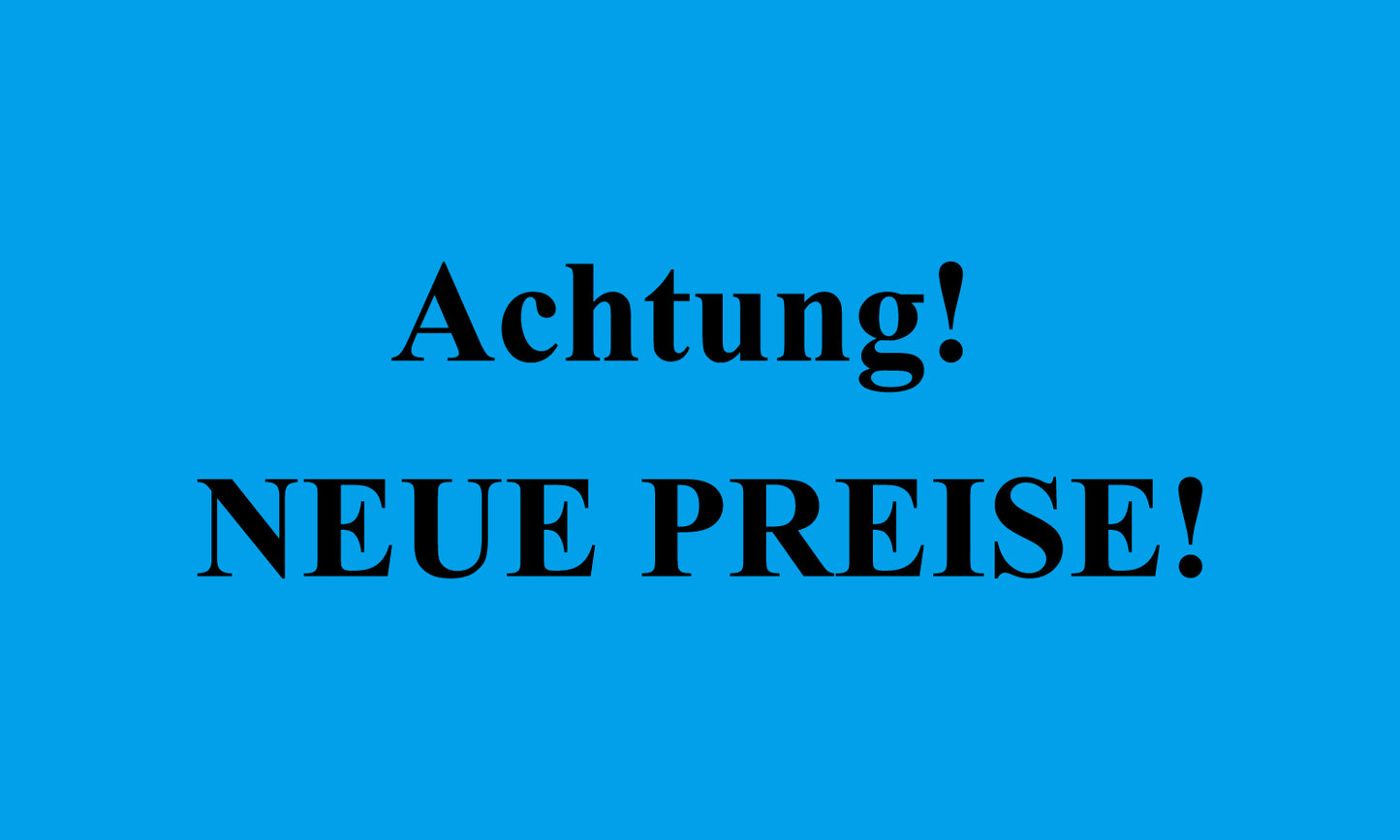 1000 Büroorganisation "Achtung! Neue Preise!" aus Plastik ES-OFFICE900-PE