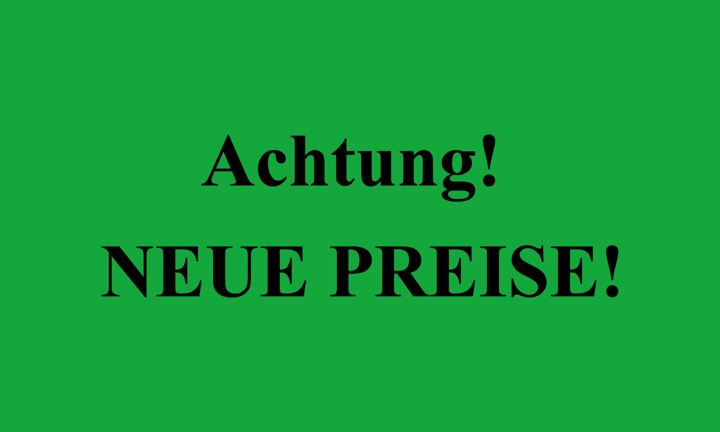 1000 Büroorganisation "Achtung! Neue Preise!" aus Plastik ES-OFFICE900-PE