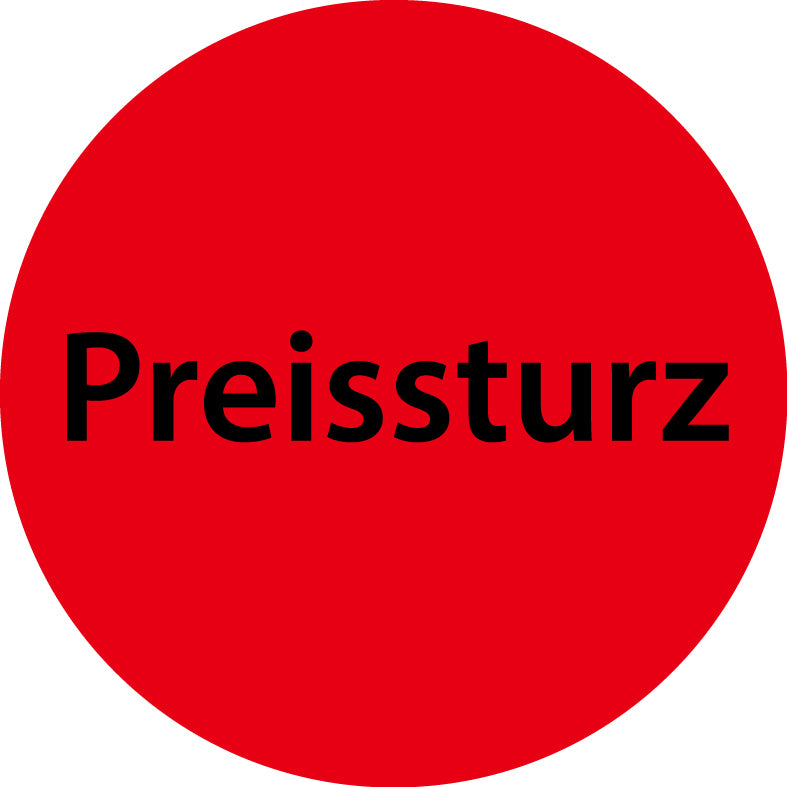 Promotionsaufkleber Angebotsaufkleber Sonderangebotsaufkleber "Preissturz" 2-8 cm ES-PR-4400