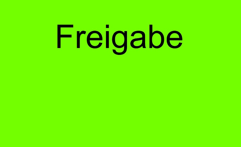 1000 Stück Qualitätssicherung "Freigabe" aus Papier ES-QUAL-1120