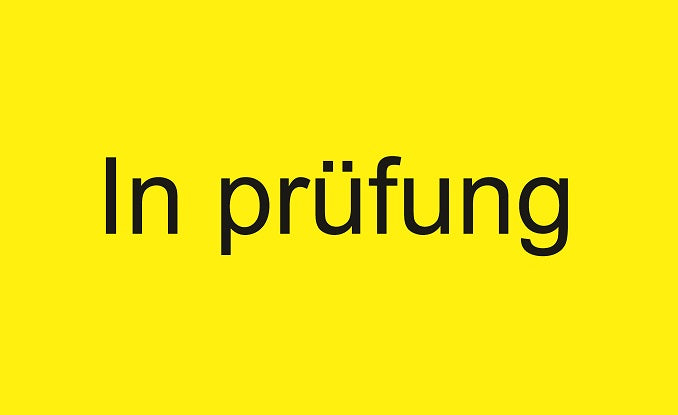 1000 Stück Qualitätssicherung "In Prüfung" aus Plastik ES-QUAL-1160