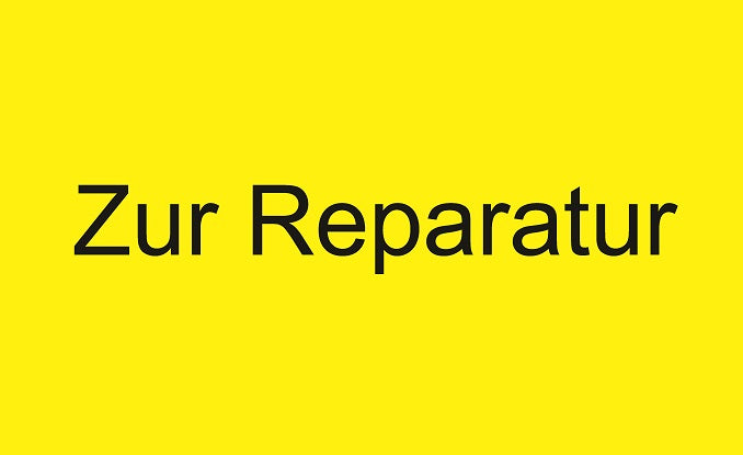 1000 Stück Qualitätssicherung "Zur Reparatur" aus Papier ES-QUAL-1230