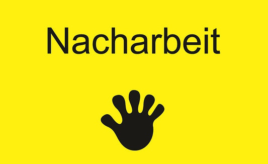 1000 Stück Qualitätssicherung "Nacharbeit" aus Papier ES-QUAL-1880