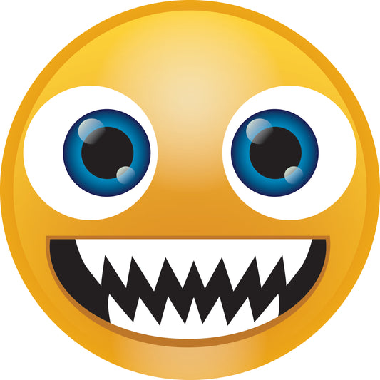 Smiley Aufkleber 2- 60 cm große Mengen besonders preiswert ES-SMI-10200